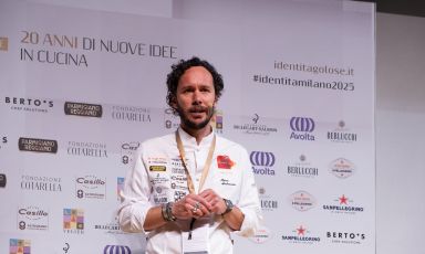 Marco Ambrosino, 40 anni, chef di Sustanza a Scotojonno, Napoli (le foto sono di Brambilla/Serrani)
