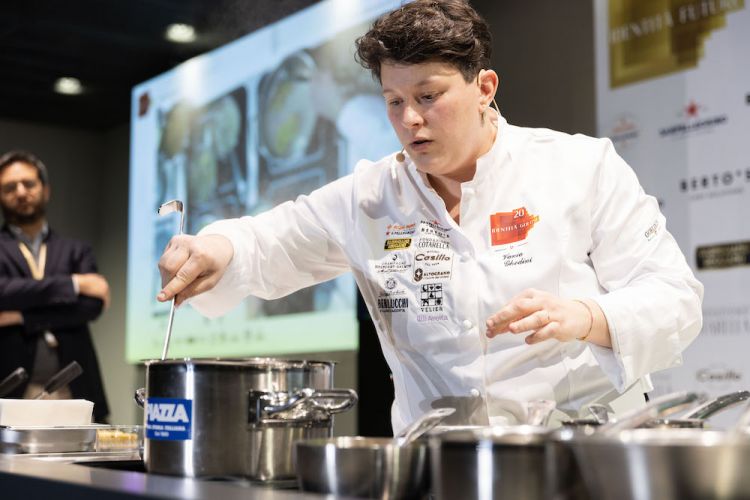 Vania Ghedini, chef di Oro del Cipriani Hotel di 