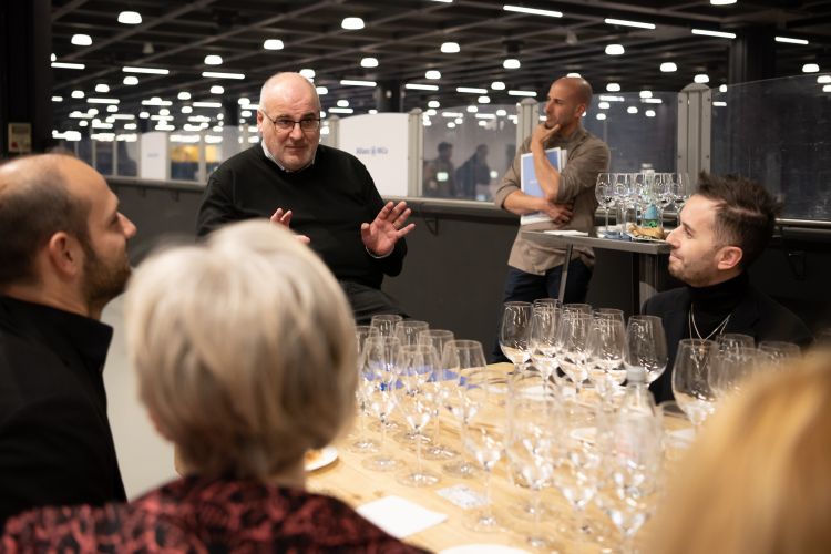 Raffaele Foglia ha condotto la degustazione
